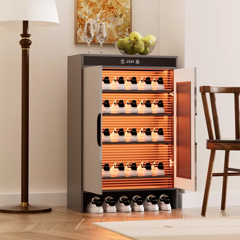 Qrafen Elektrikli İstilik Zamanında Qurutma Ayaqqabı Şkafı