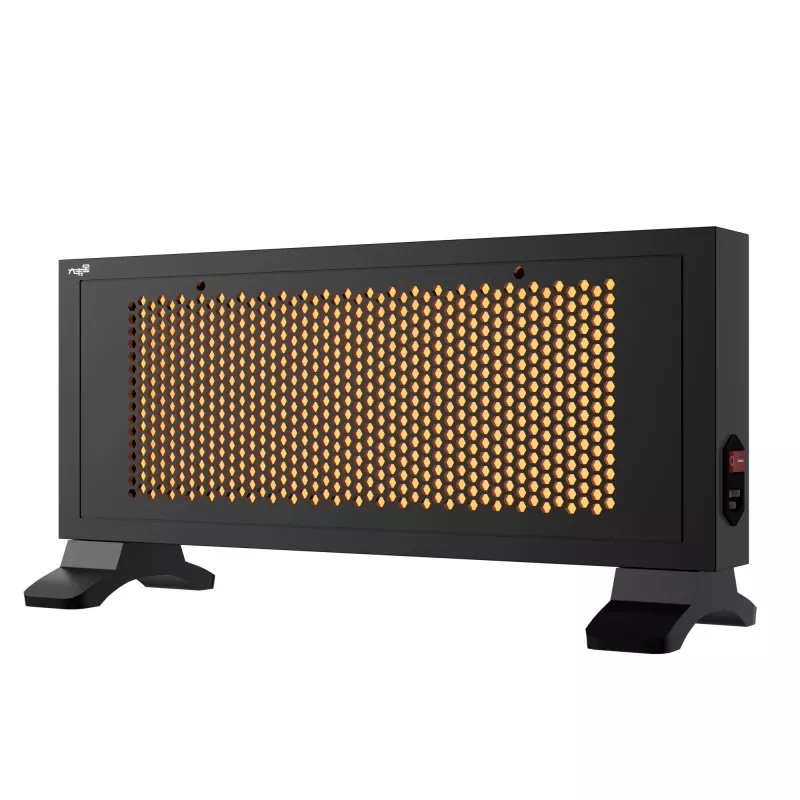 Qara portativ uzaq infraqırmızı qrafen qızdırıcısı